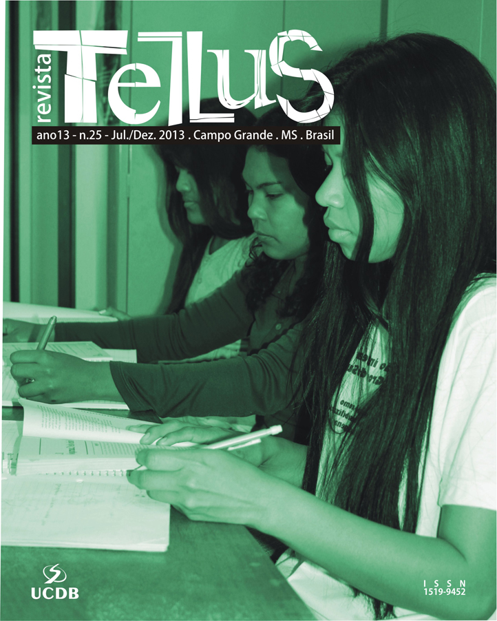 Capa - Revista Tellus